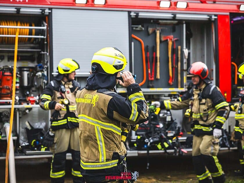 Feuerwehr Gera. © Amt für Brand- und Katastrophenschutz