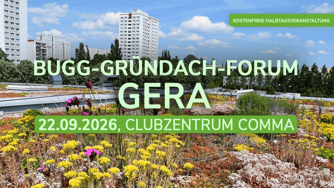 BuGG-Gründach-Forum. © Stad Gera