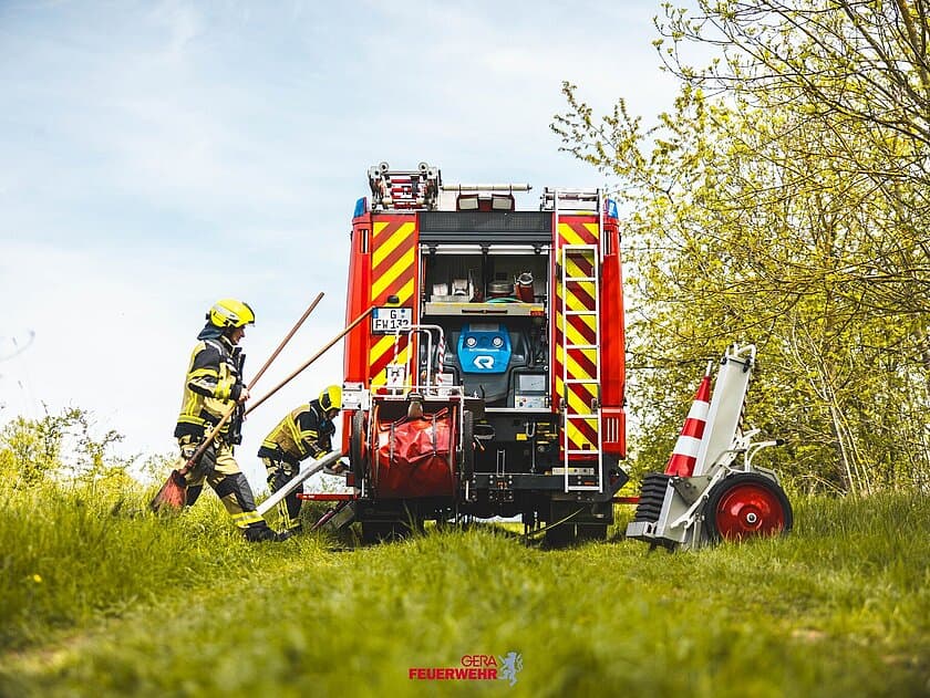 Feuerwehr Gera. © Amt für Brand- und Katastrophenschutz