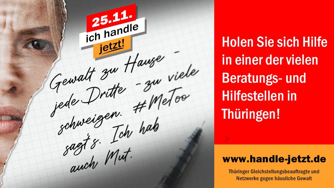 25.11. ich handle jetzt - Poster. © ich handle jetzt