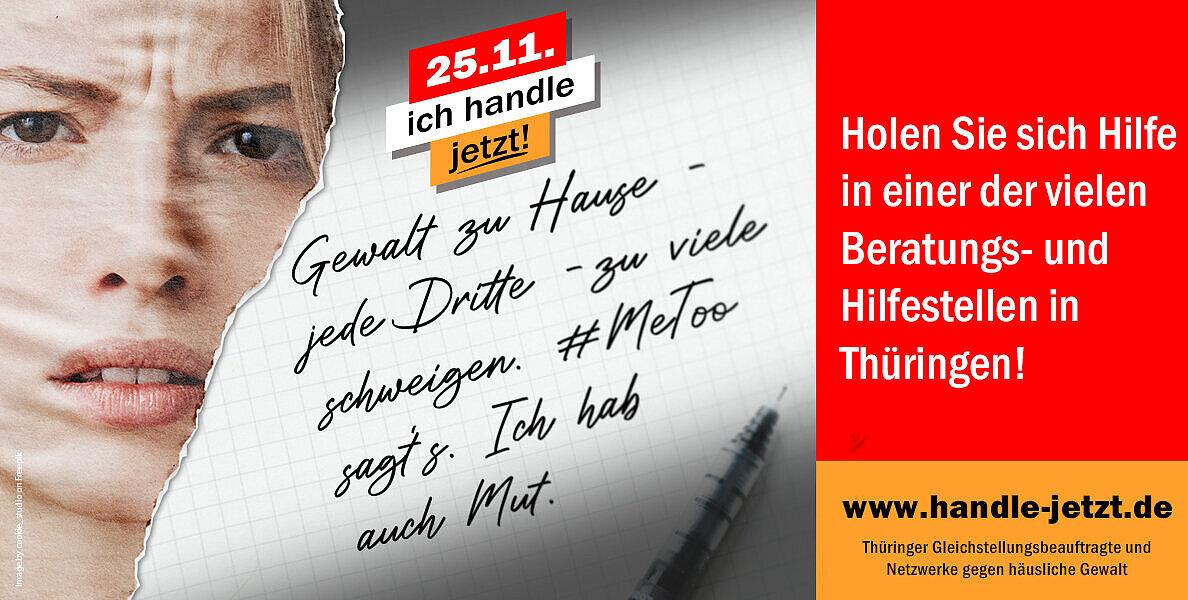 25.11. ich handle jetzt - Poster. © ich handle jetzt