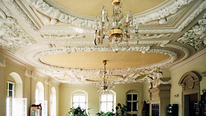 Barocksaal im Naturkundemuseum am Nicolaiberg 3. © Stadt Gera