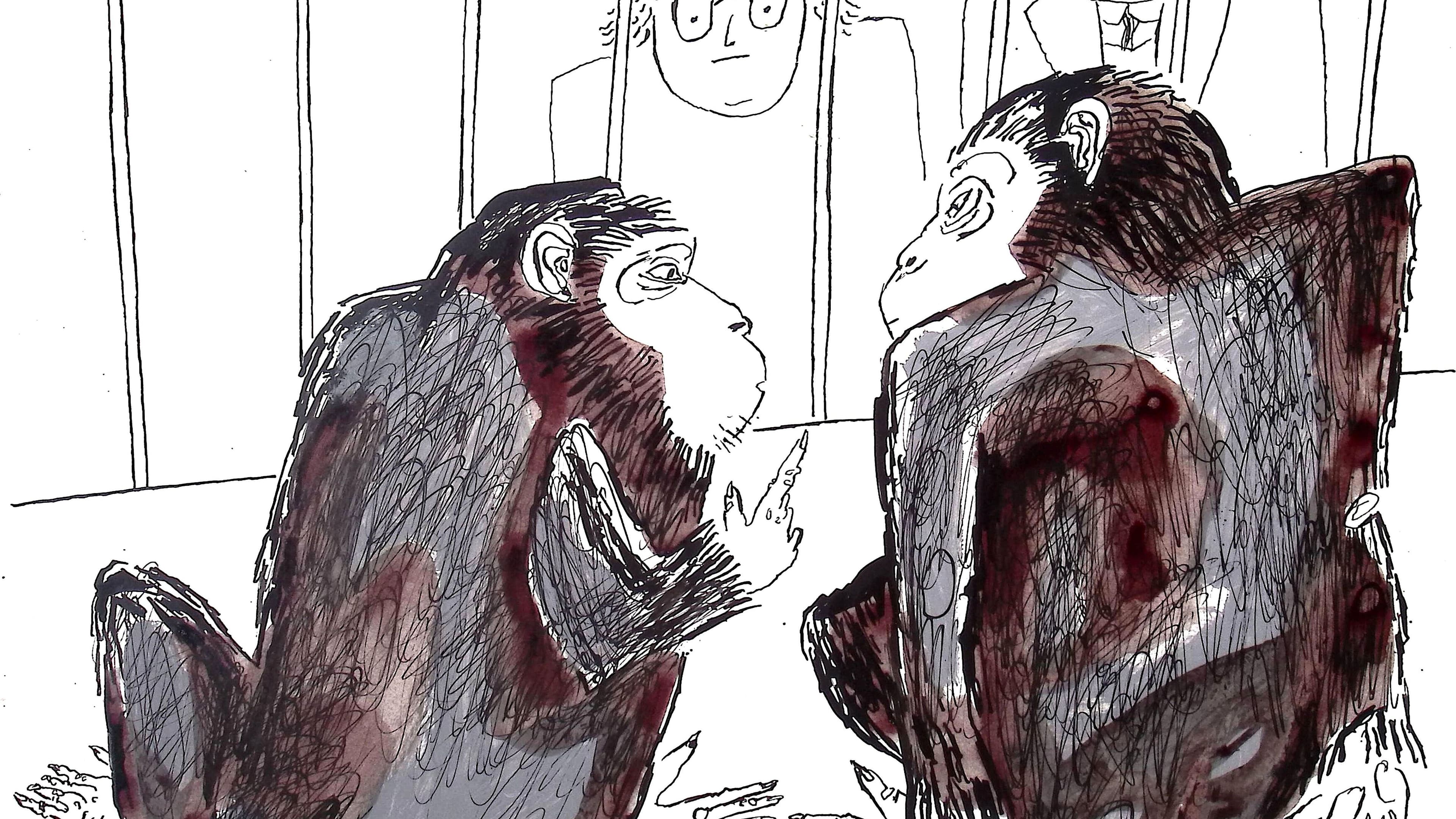"human-animalisch" - Cartoons von Eberhard (Eb) Dietzsch. © Eberhard Dietzsch, Eberhard (Eb)-Dietzsch-Kunstfreunde e. V.