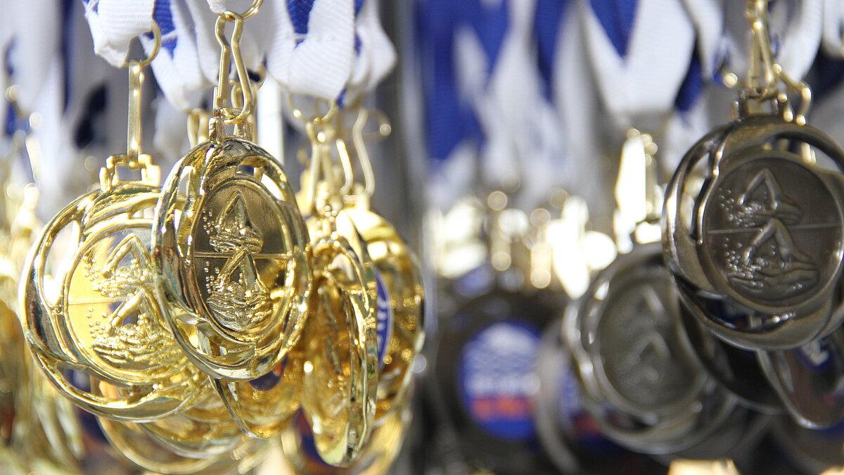 Viele Gold- und Silbermedaillen.. © Stadt Gera
