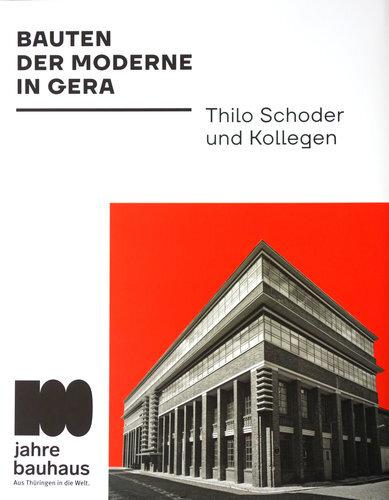 Cover des Ausstellungskatalogs "Thilo Schoder. Bauten der Moderne". © Museum für Angewandte Kunst
