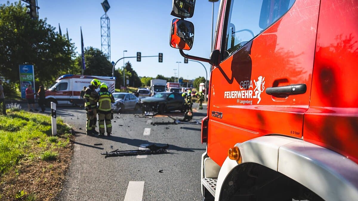 Feuerwehr Gera. © Amt für Brand- und Katastrophenschutz