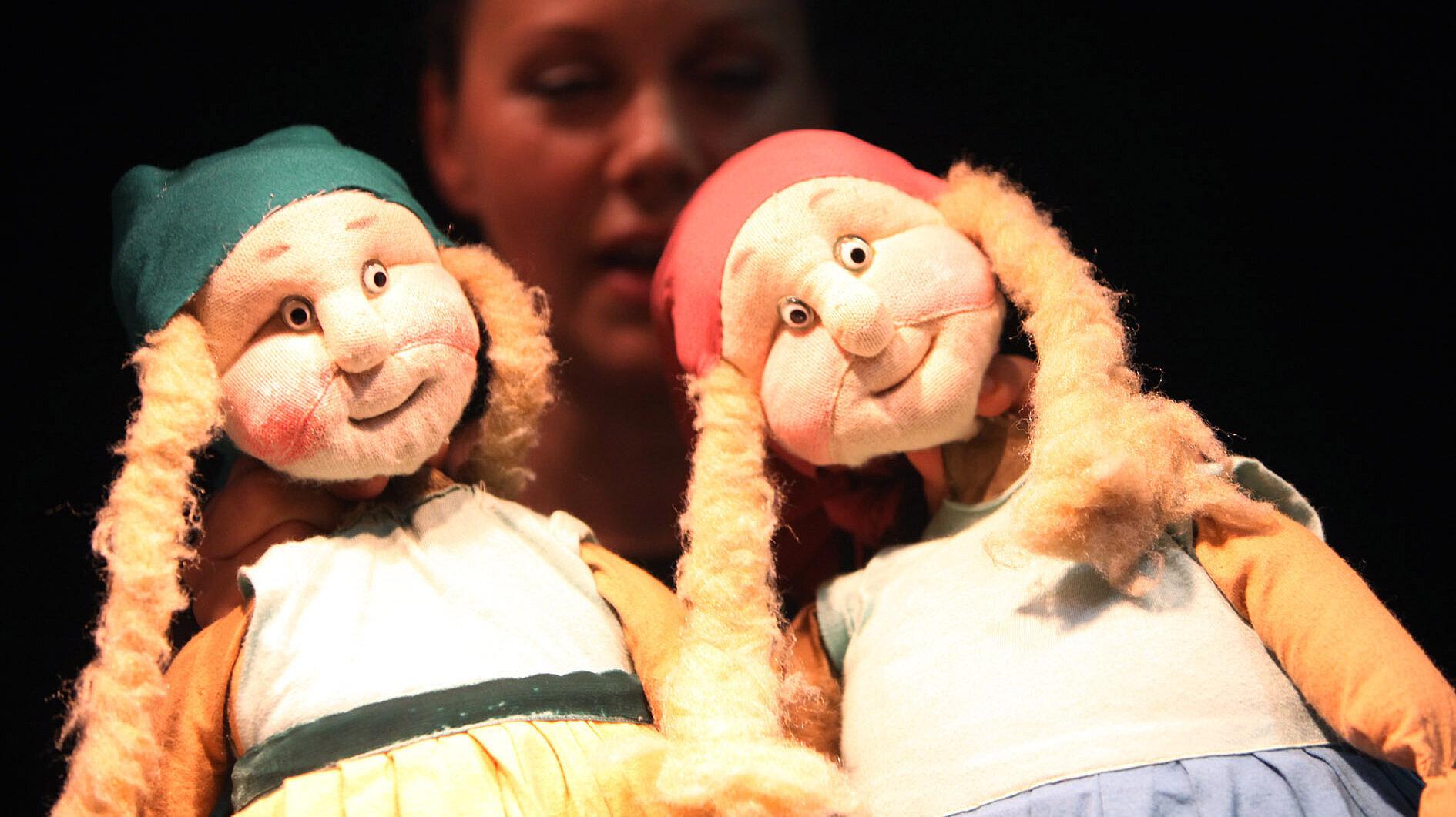 Werbebild „Frau Holle“.