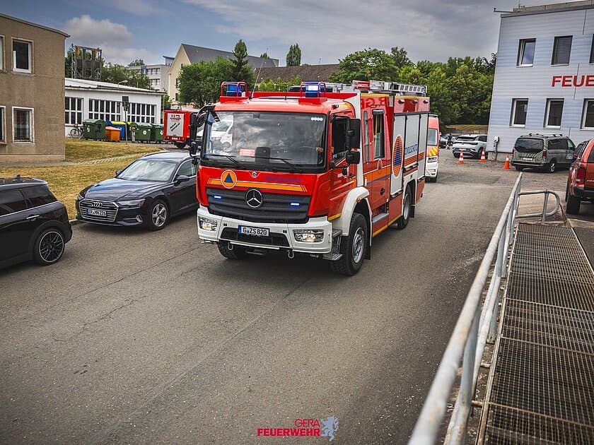 Feuerwehr Gera. © Amt für Brand- und Katastrophenschutz