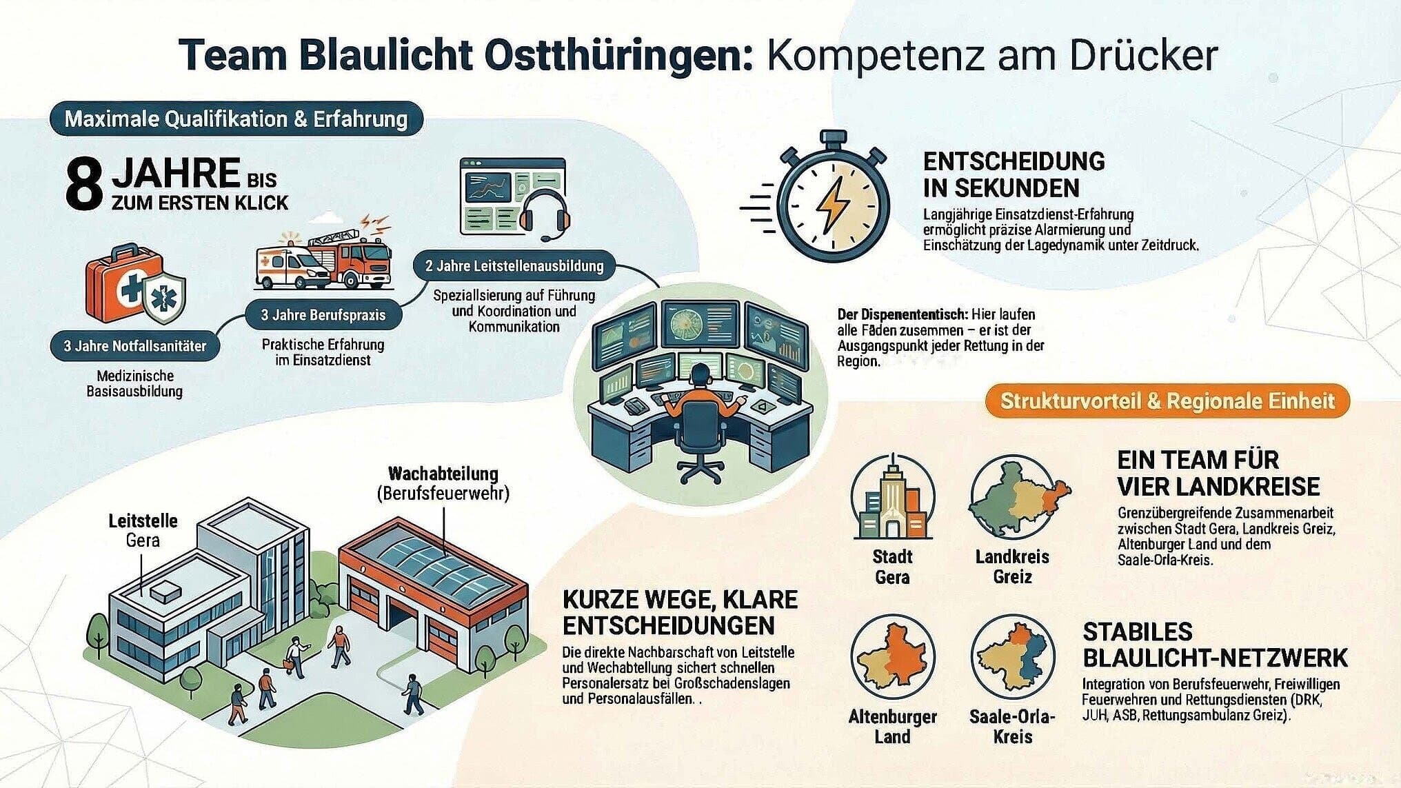 Feuerwehr Gera. © Amt für Brand- und Katastrophenschutz