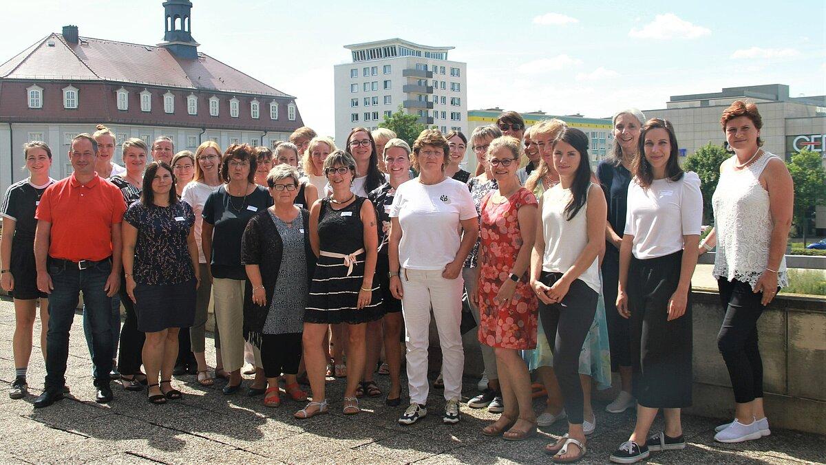 Gruppenfoto des Netzwerks Gesunde Kommune. © Stadt Gera