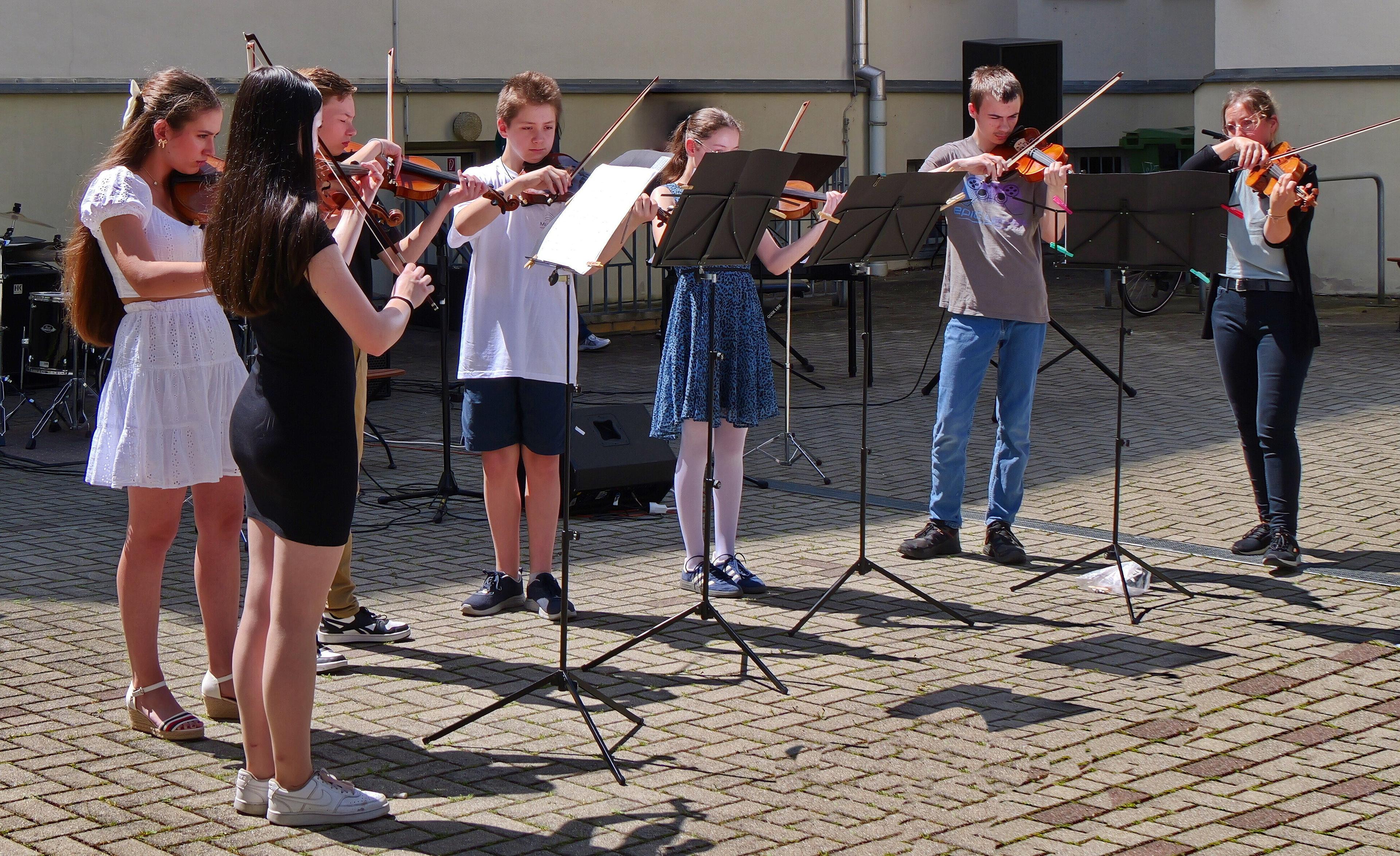 ein Streicher-Ensemble der Musikschule. © Stadt Gera / H. Gwosdz