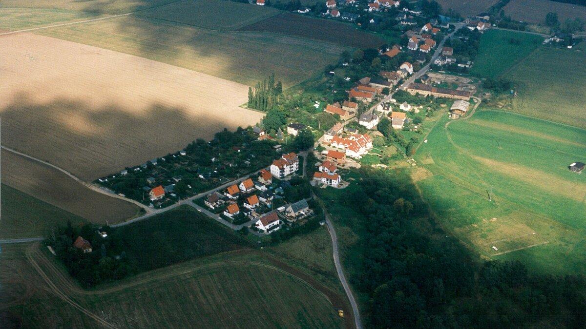 Luftbild vom Ortsteil Ernsee im Jahr 1998. © Thomas Fietsch