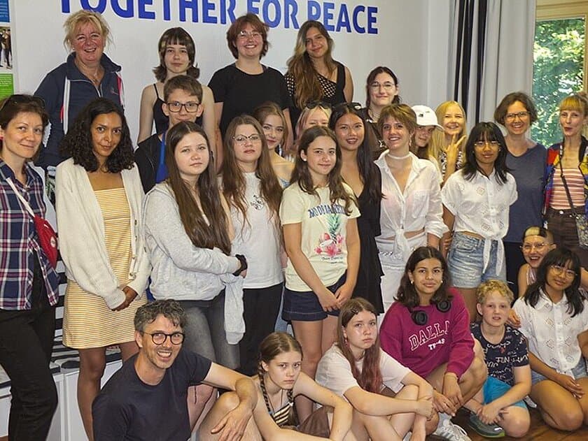 internationale Jugendbegegnung in Golm. © Gruppenbild der Teilnehmerinnen und Teilnehmer / © VuS e.V.