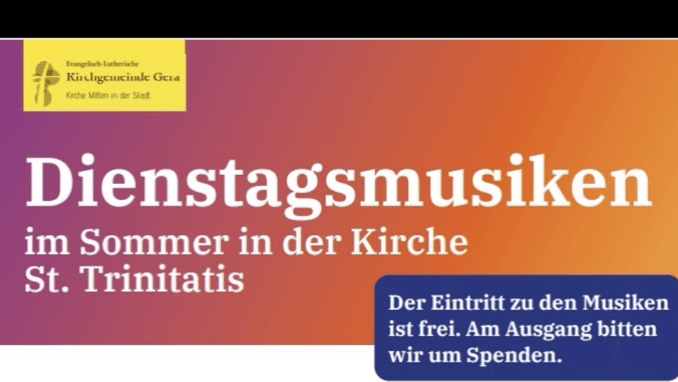 . © Martin Hesse (Kantor Stadtkirchgemeinde)