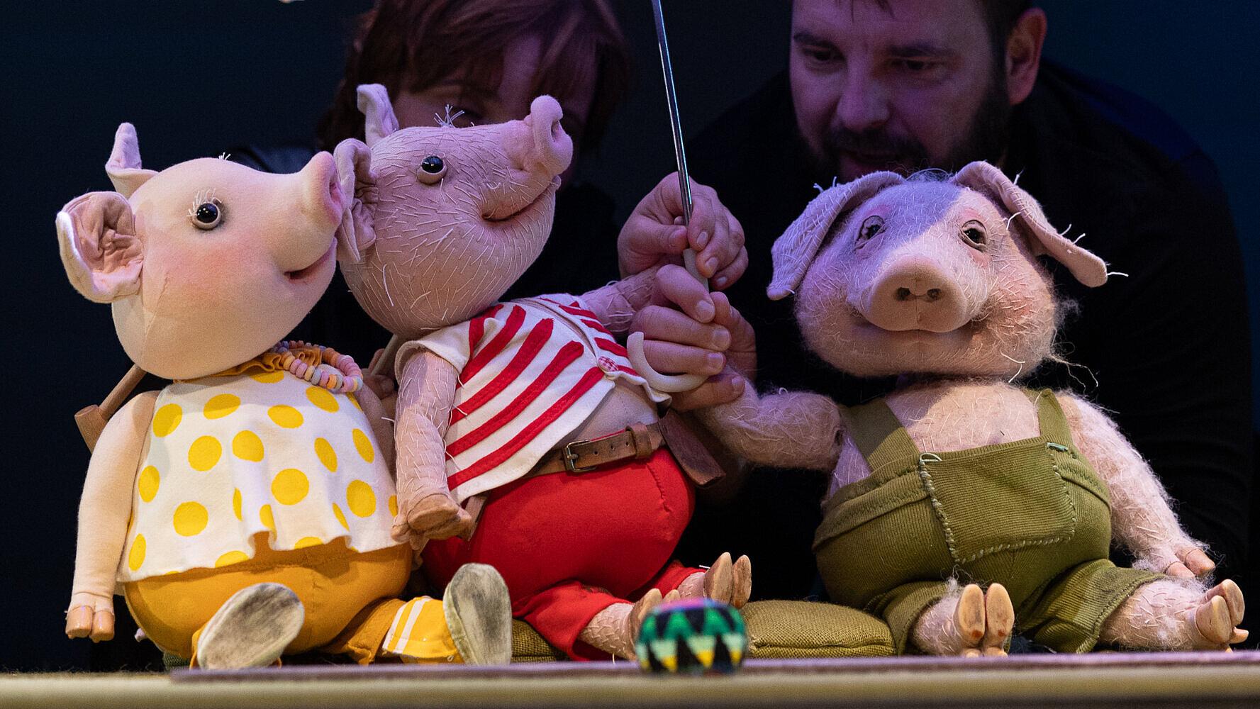 Werbebild „Zilli, Billi und Willi“.