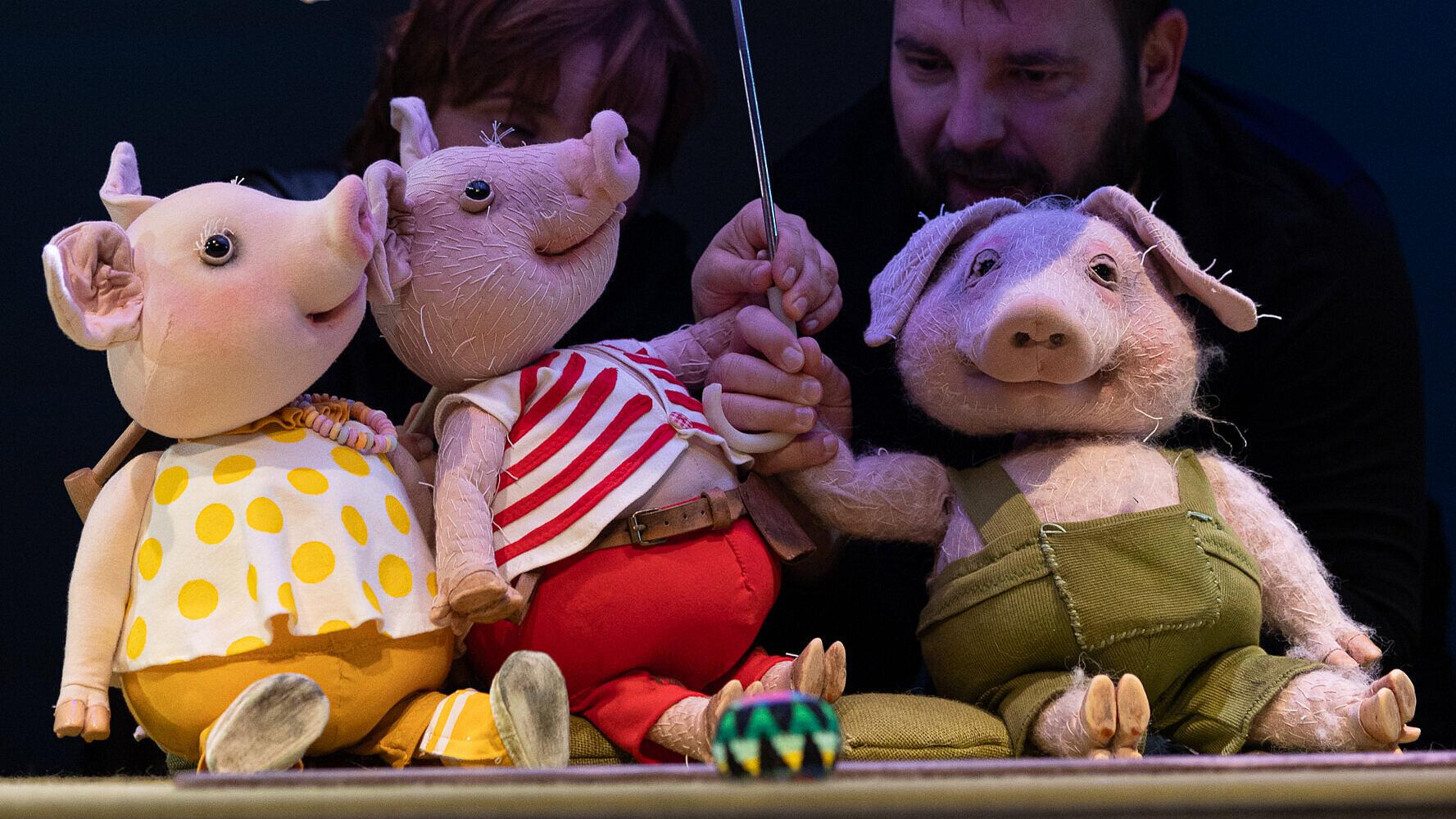 Werbebild „Zilli, Billi und Willi“ .