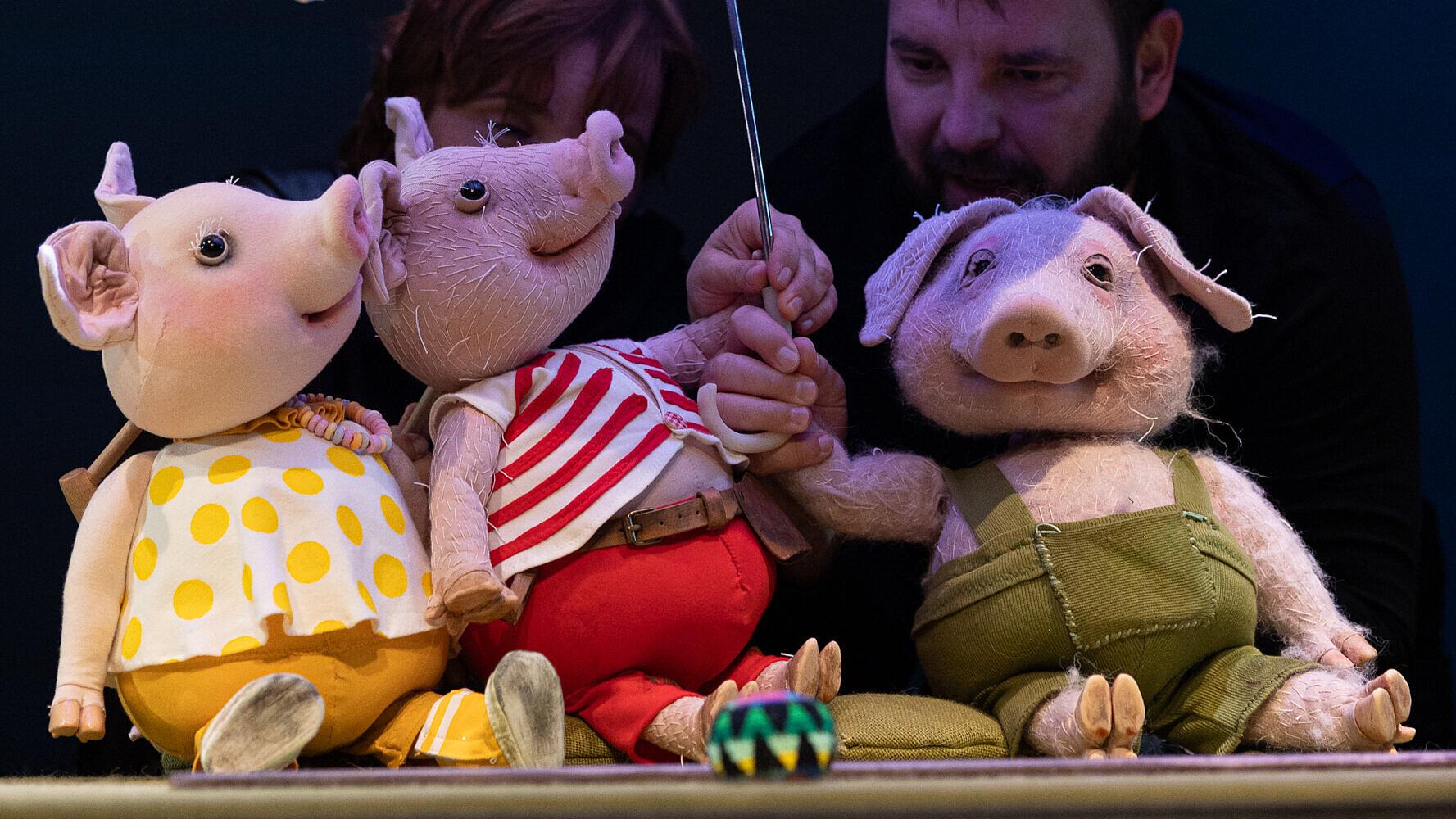 Werbebild „Zilli, Billi und Willi“.