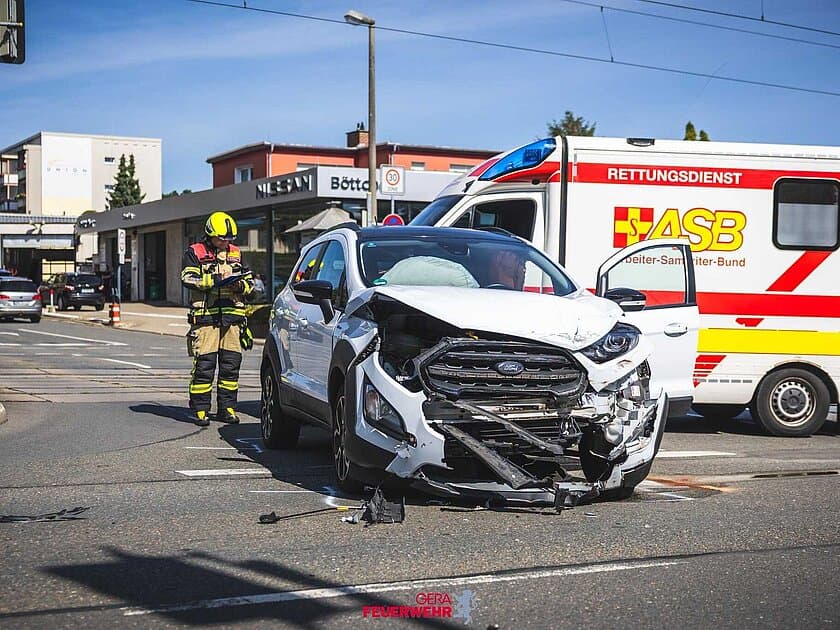 Feuerwehr Gera. © Amt für Brand- und Katastrophenschutz