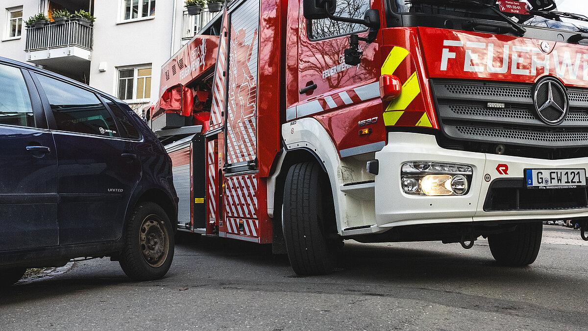 Feuerwehr Gera. © Amt für Brand- und Katastrophenschutz