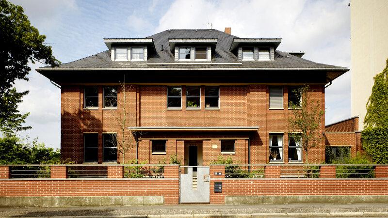 Straßenansicht des Wohnhauses Halpert in der Kurt-Keicher-Straße 11. © Stadt Gera