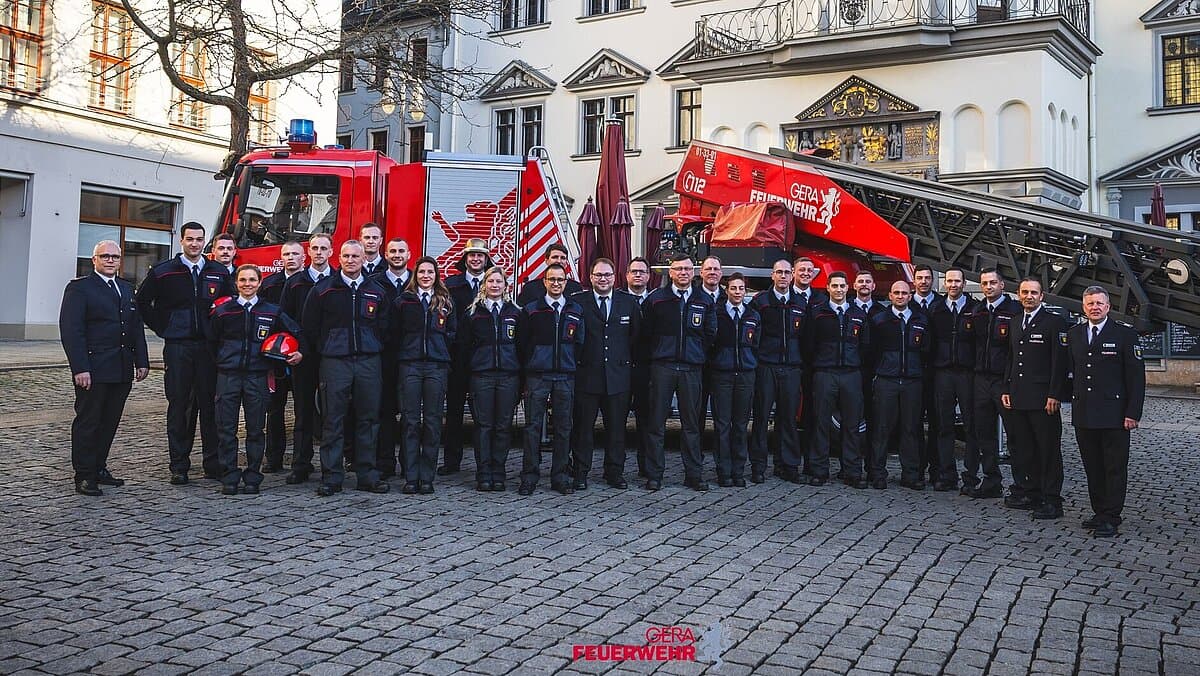 Feuerwehr Gera. © Amt für Brand- und Katastrophenschutz