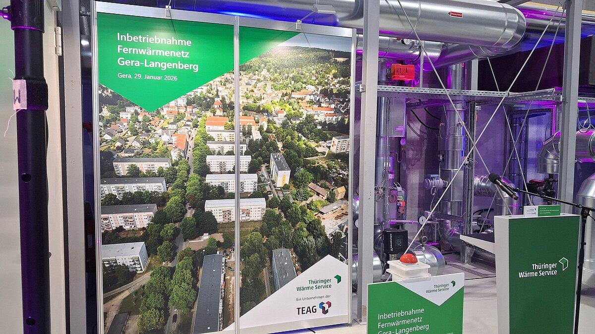 Nachhaltiges Fernwärmenetz in Gera. © Stadt Gera