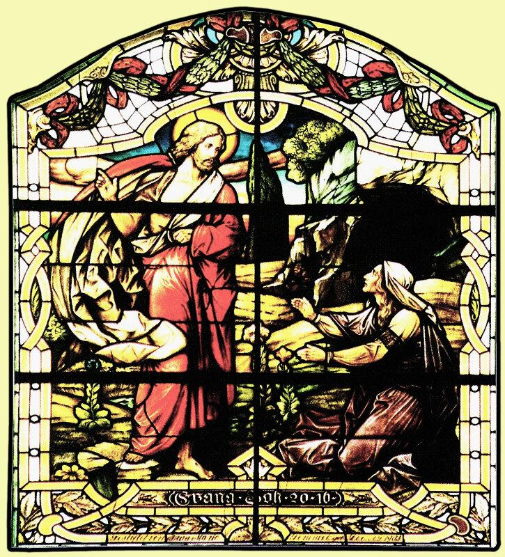 Bleiglasfenster der Salvatorkirche am Nicolaiberg 4. © Stadt Gera