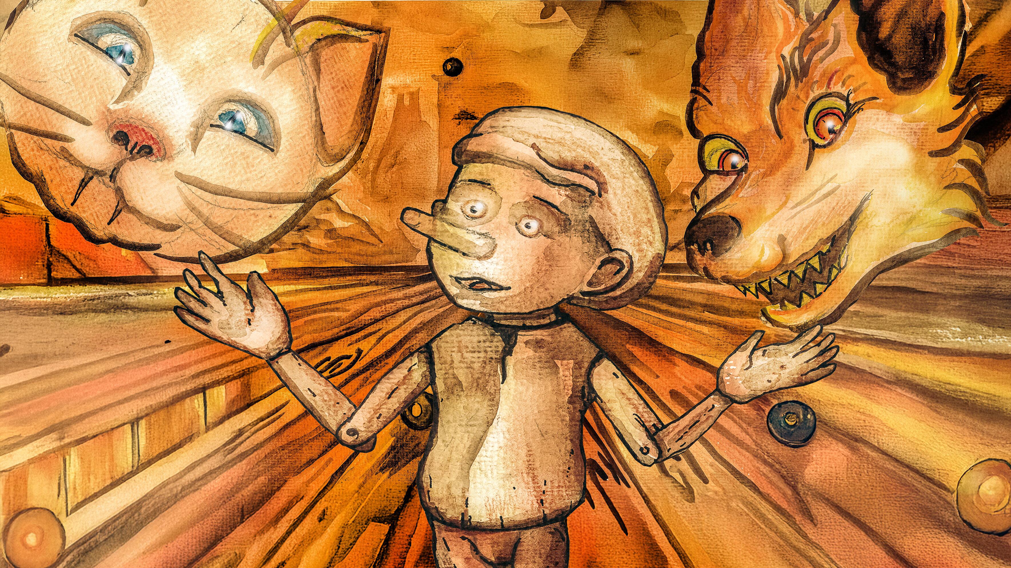 Werbebild „Pinocchio“.