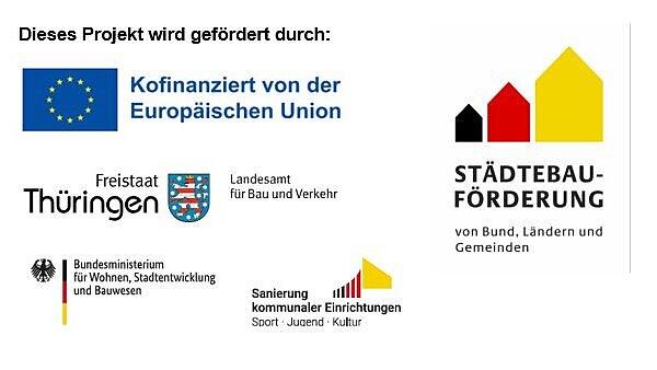 Vier Logos vor weißem Hintergrund. © x