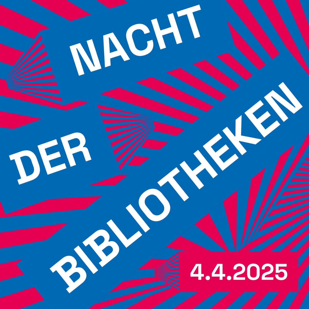 Infoflyer Nacht der Bibliotheken. © DBV