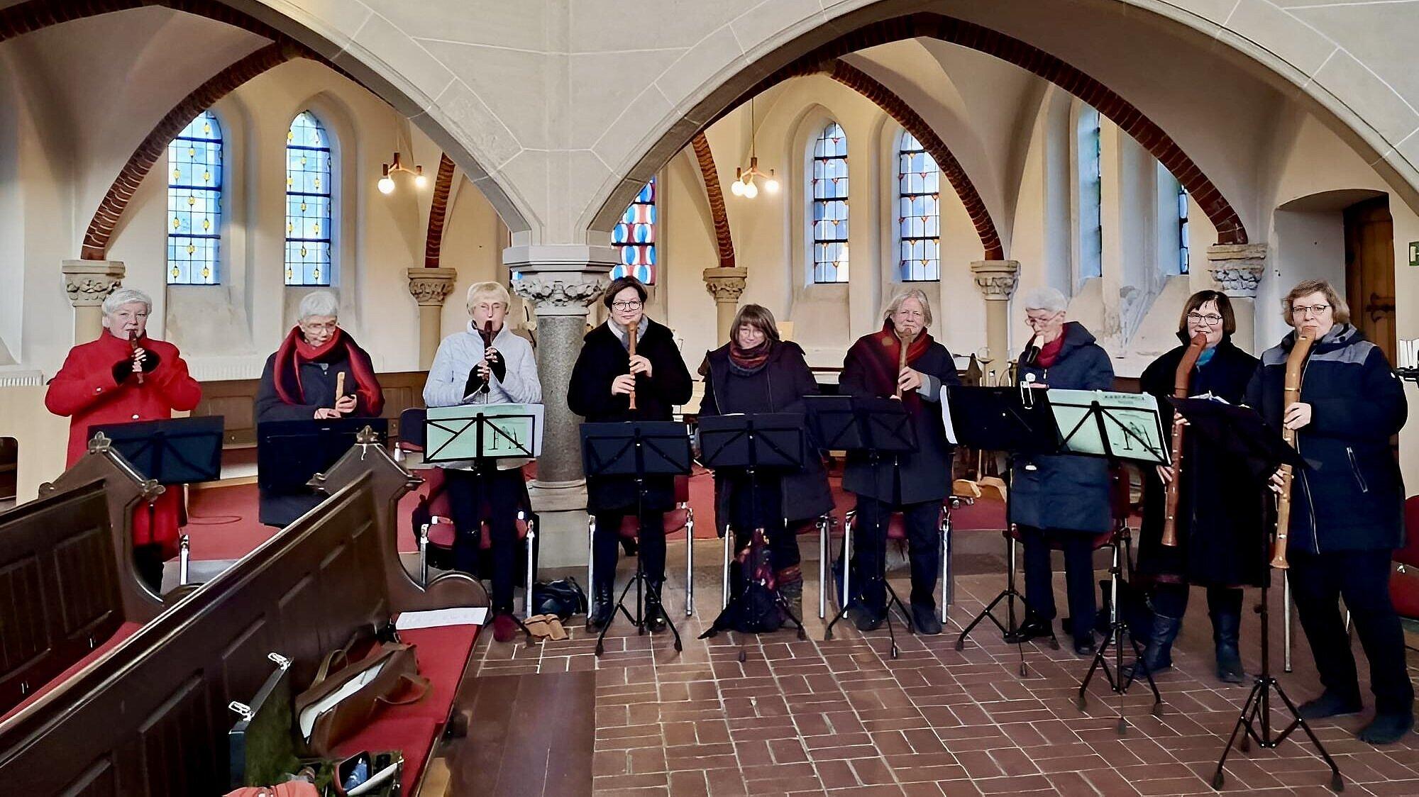 Flötenensemble. © Stadt Gera / M.Franke