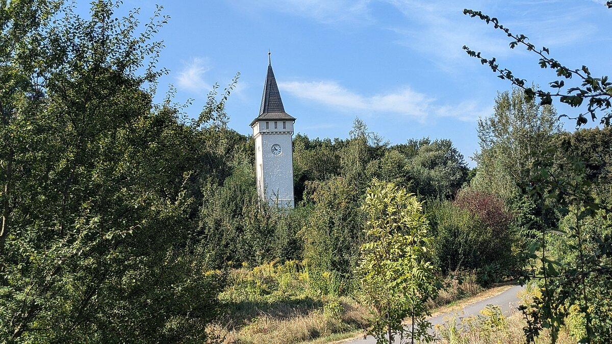 Der Artenschutzturm in Pforten.. © Christian Pohl