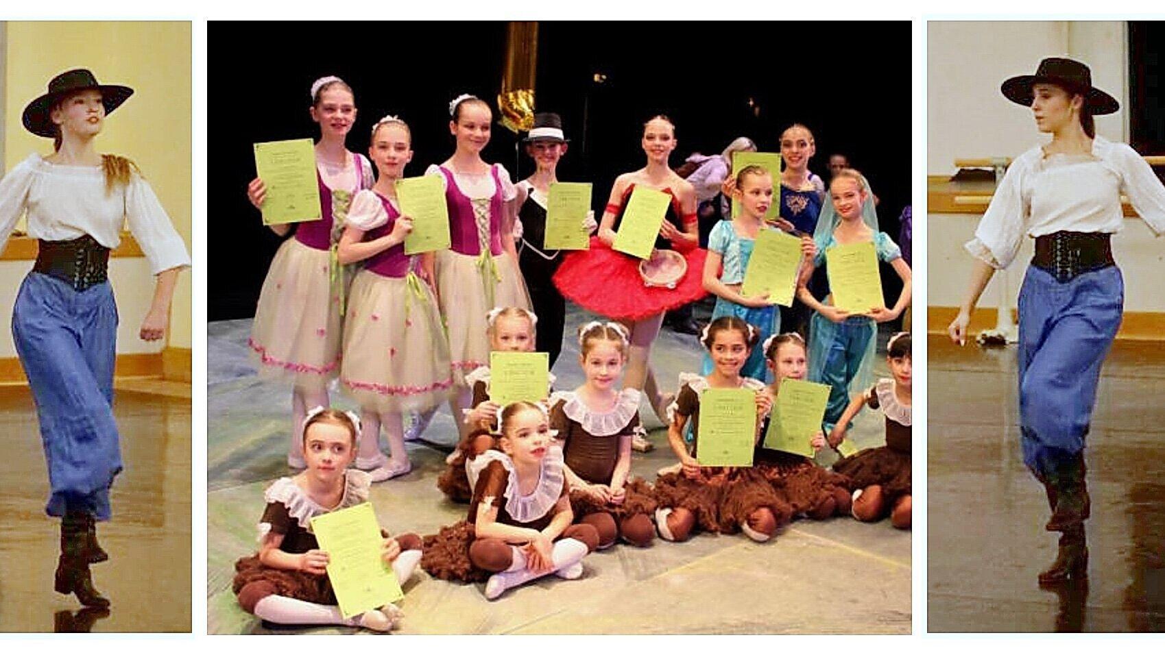 Gruppenbild mit Ballettschülern. © Stadt Gera / H. Gwosdz / Verein Kinder bewegen e.V.