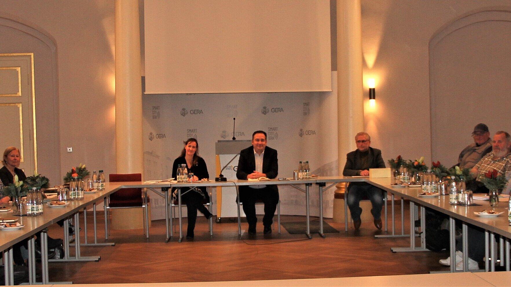 Mitglieder des Beirates für behinderte Menschen während einer Sitzung.. © Stadt Gera