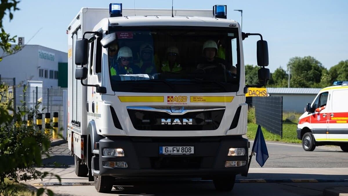 Medizinische Task Force (MTF) 26. © Amt für Brand- und Katstrophenschutz