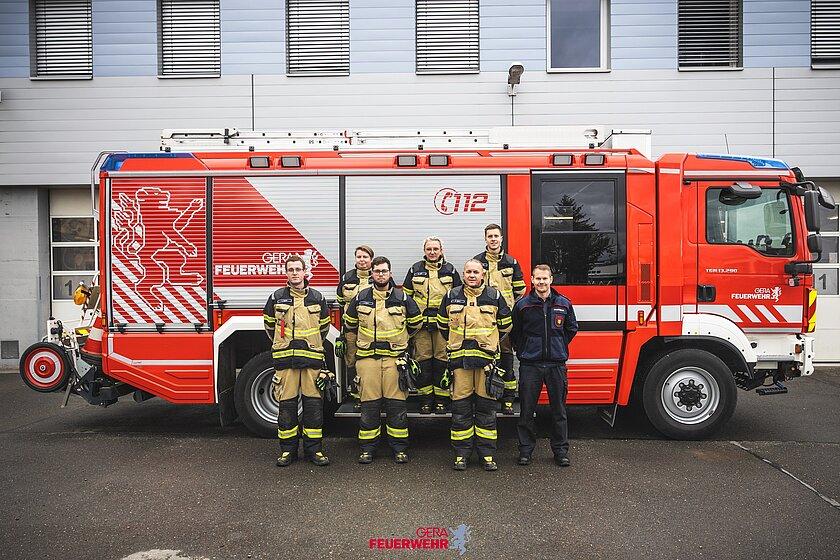 Truppführerlehrgang Feuerwehr Gera. © Amt für Brand- und Katastrophenschutz