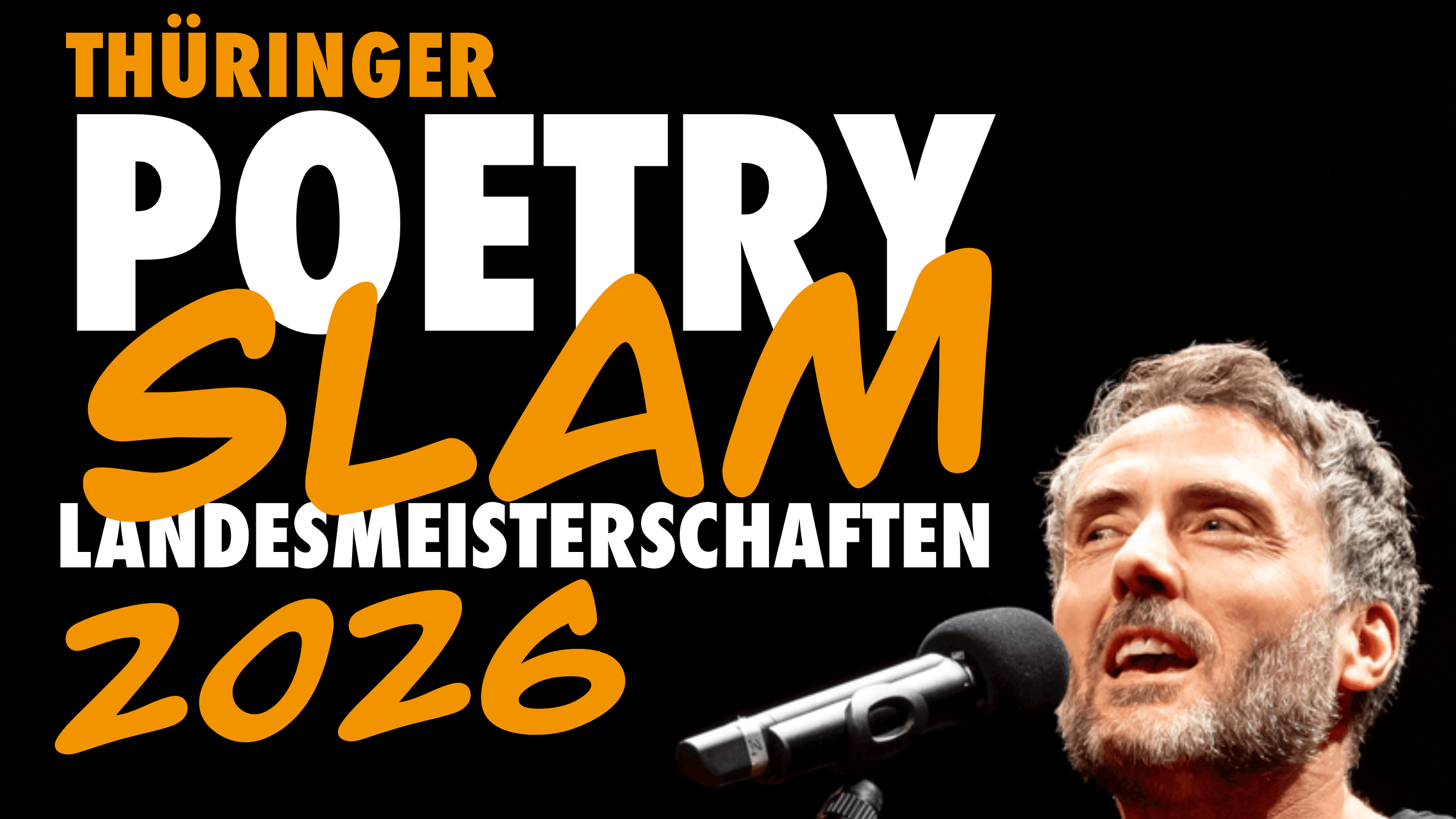 Thüringer Landesmeisterschaft im Poetry Slam. © Highslammer e.V.