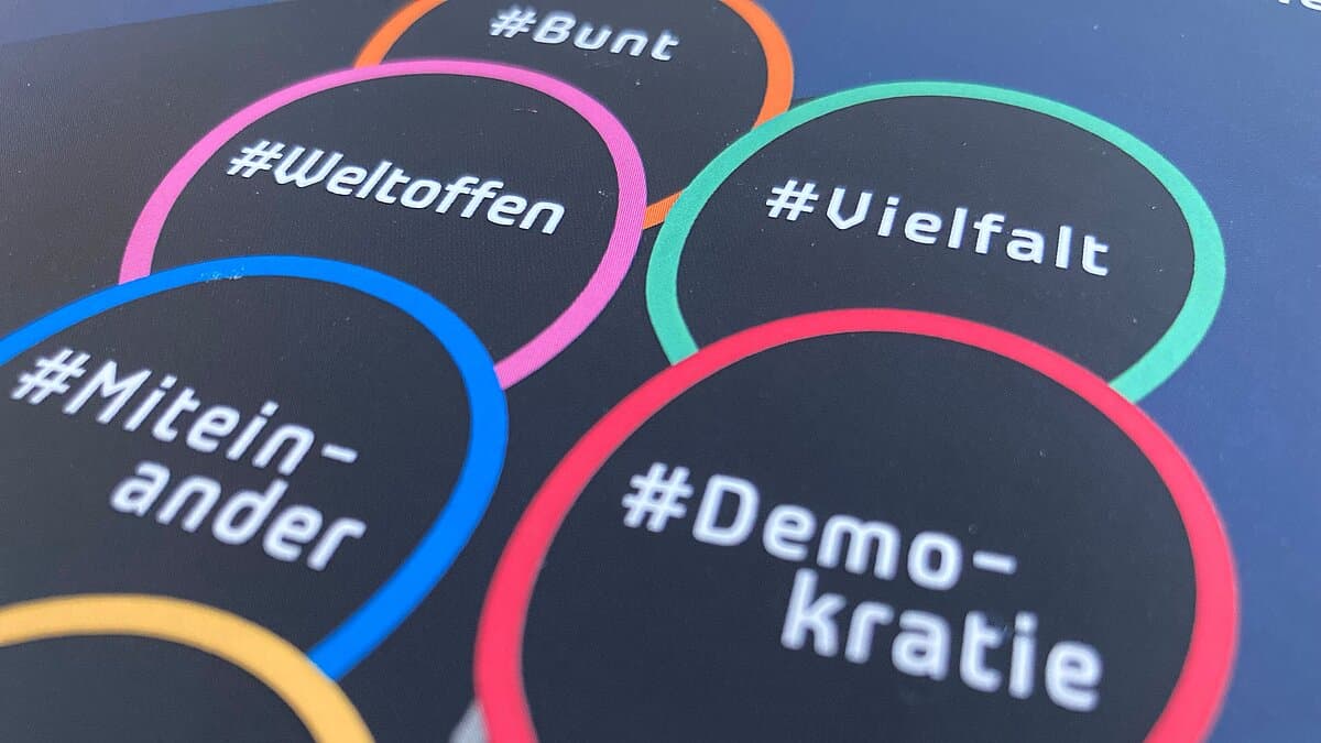Beispielbild Demokreatie und Miteinander. © Stadt Gera