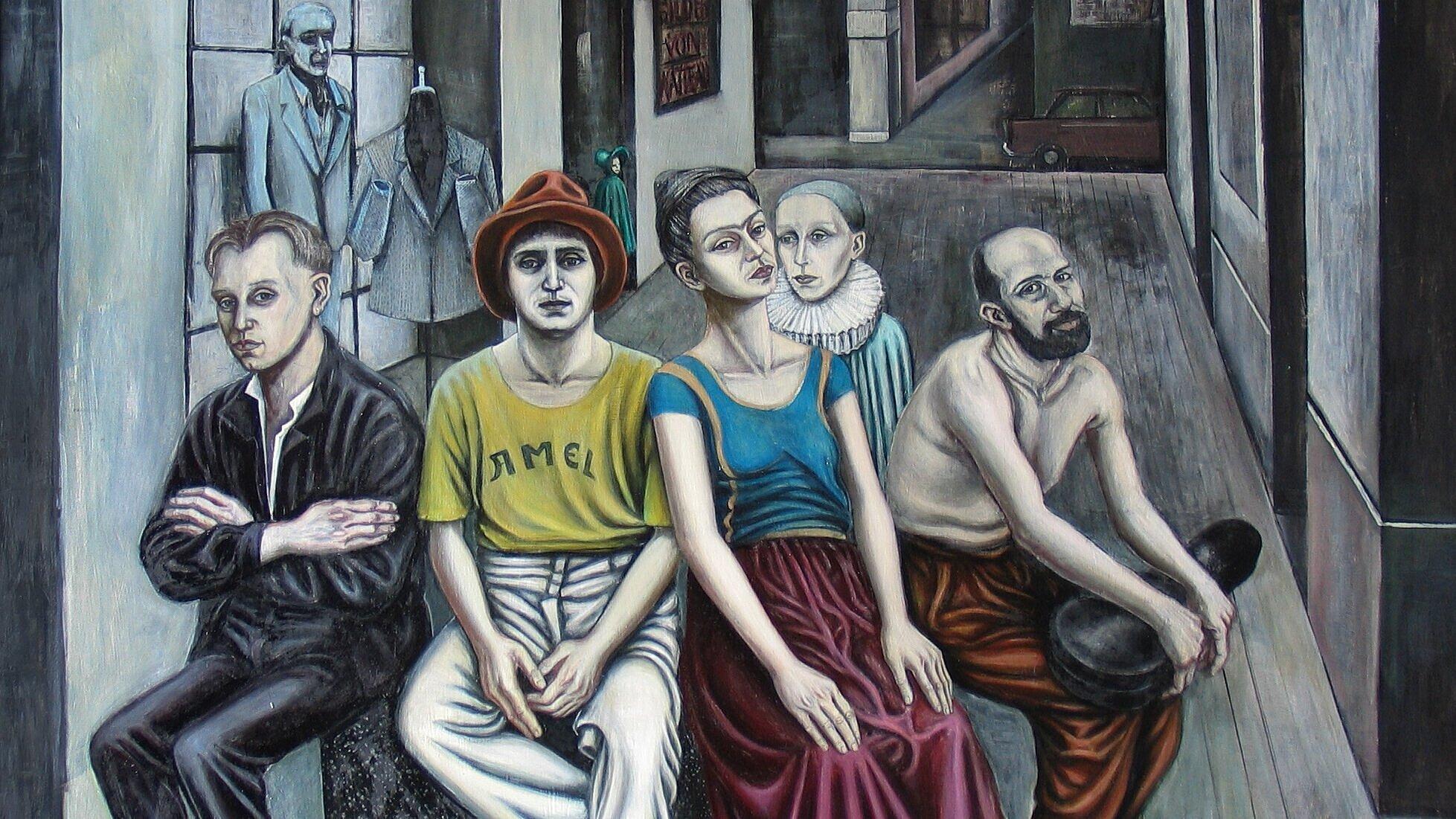 Doris Ziegler, Passage 1, 1988. © Sammlung Hegenbarth Berlin