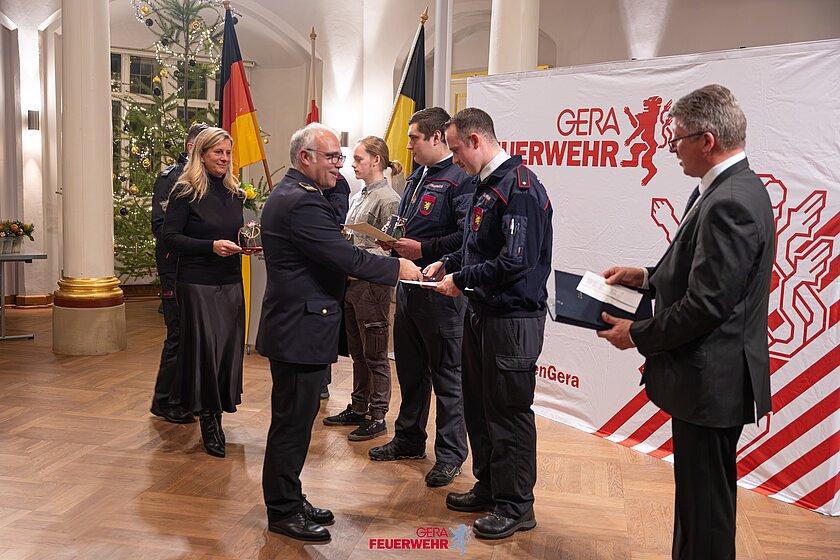 Feuerwehr Gera. © Amt für Brand- und Katastrophenschutz