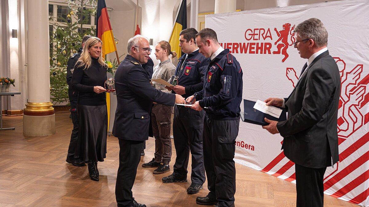 Feuerwehr Gera. © Amt für Brand- und Katastrophenschutz