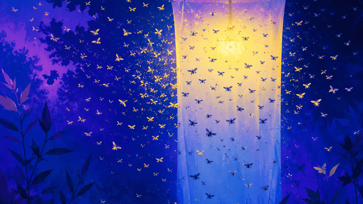 Faszination Nacht: Insekten am Licht erleben. © Museum für Naturkunde Gera