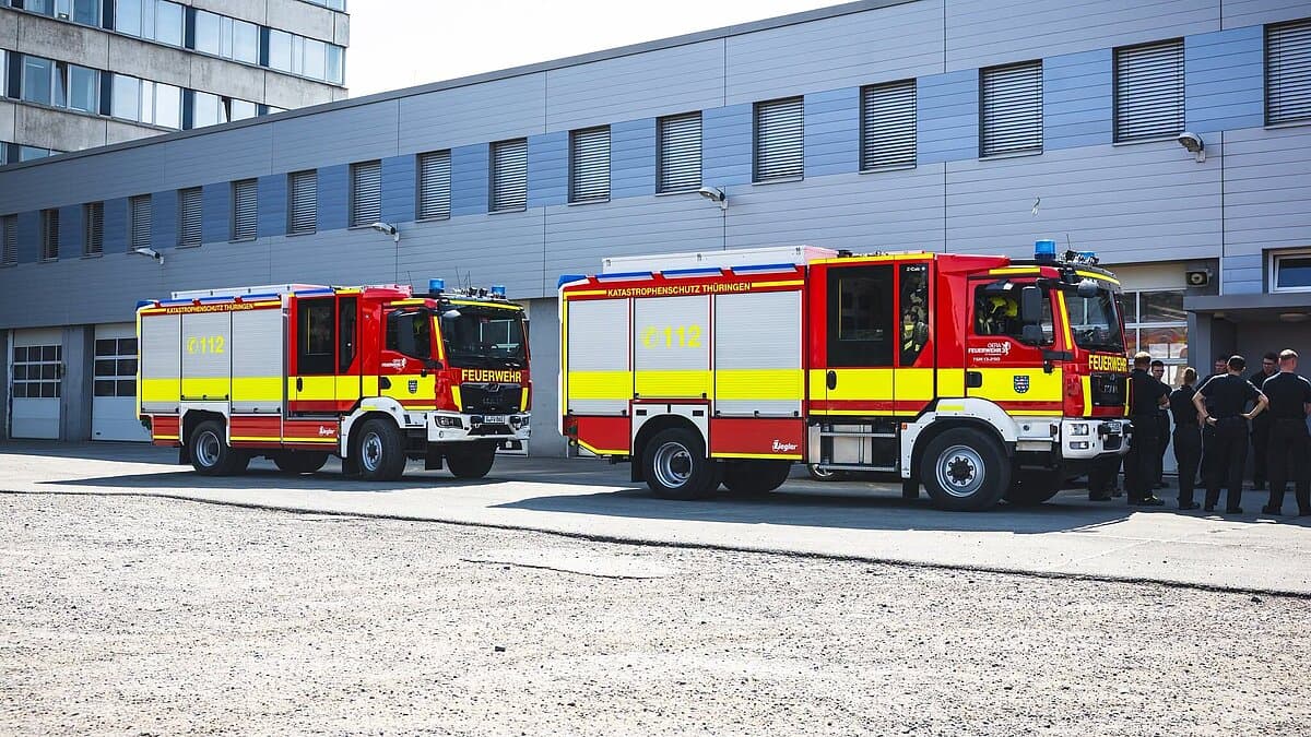 Feuerwehr Gera. © Amt für Brand- und Katastrophenschutz