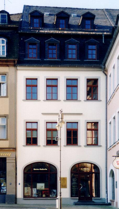 Gebäude am Markt 4. © Stadt Gera