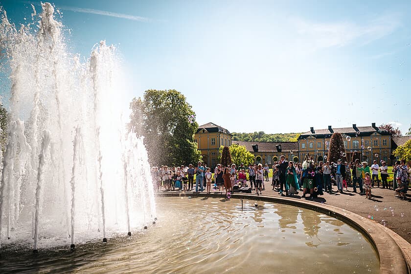 Brunnen im Küchengarten. © Tony Matysik