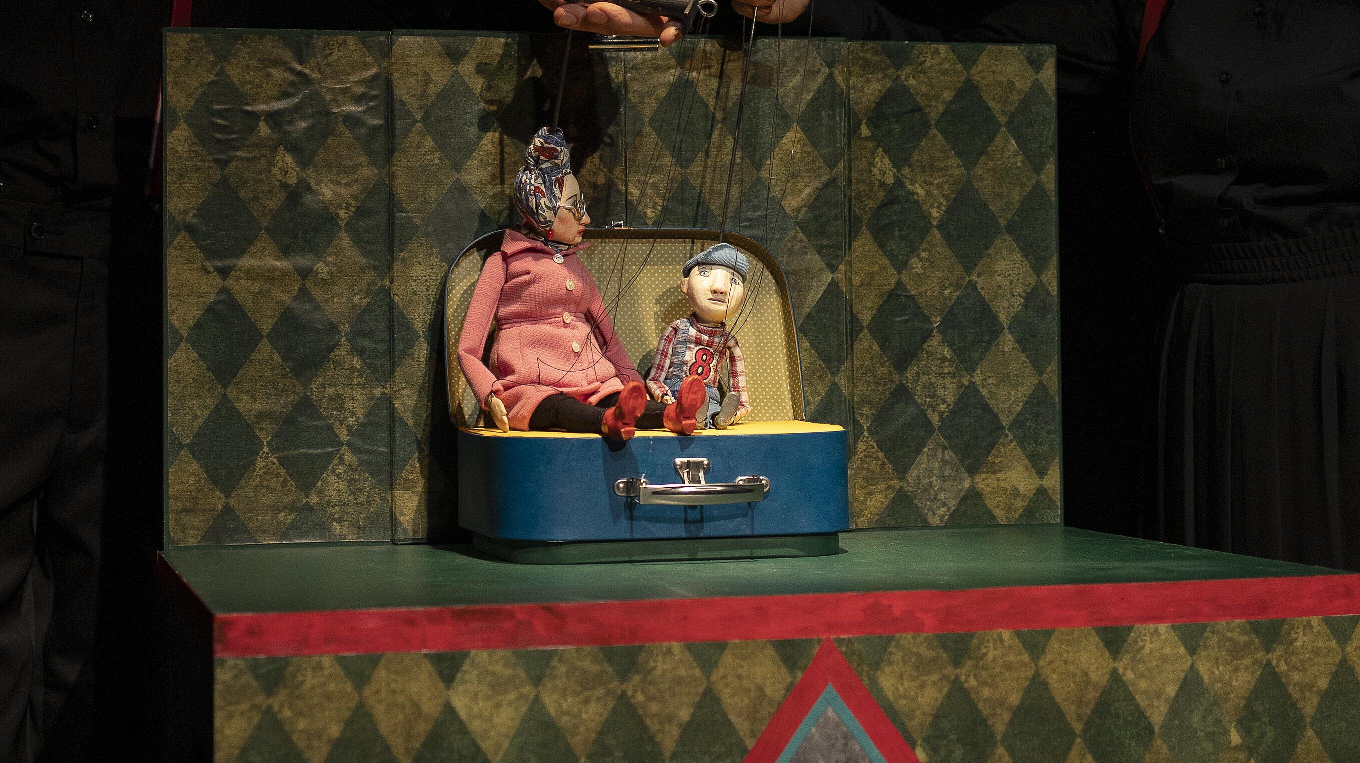 Werbebild „Oskar und die Dame in Rosa“.