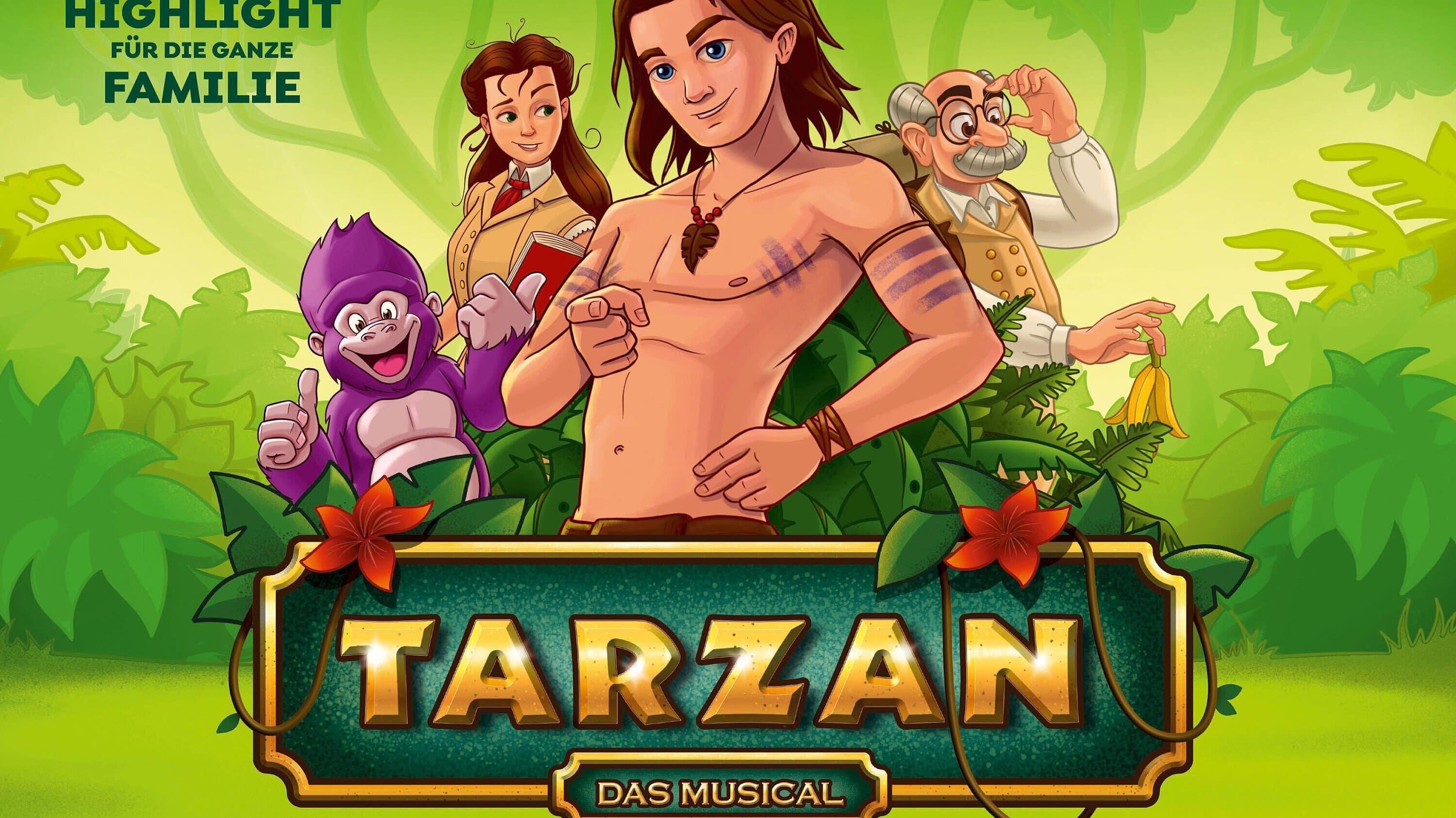 Tarzan - das Musical. © Theater Liberi