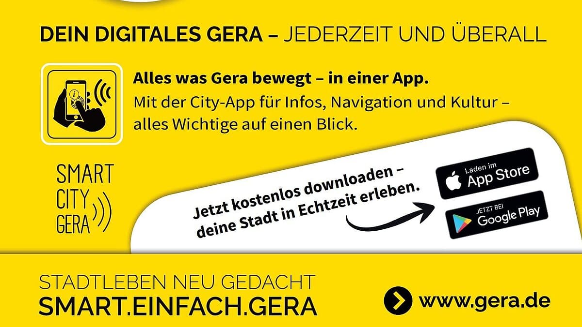 Infos zu Download-Daten. © Stadt Gera