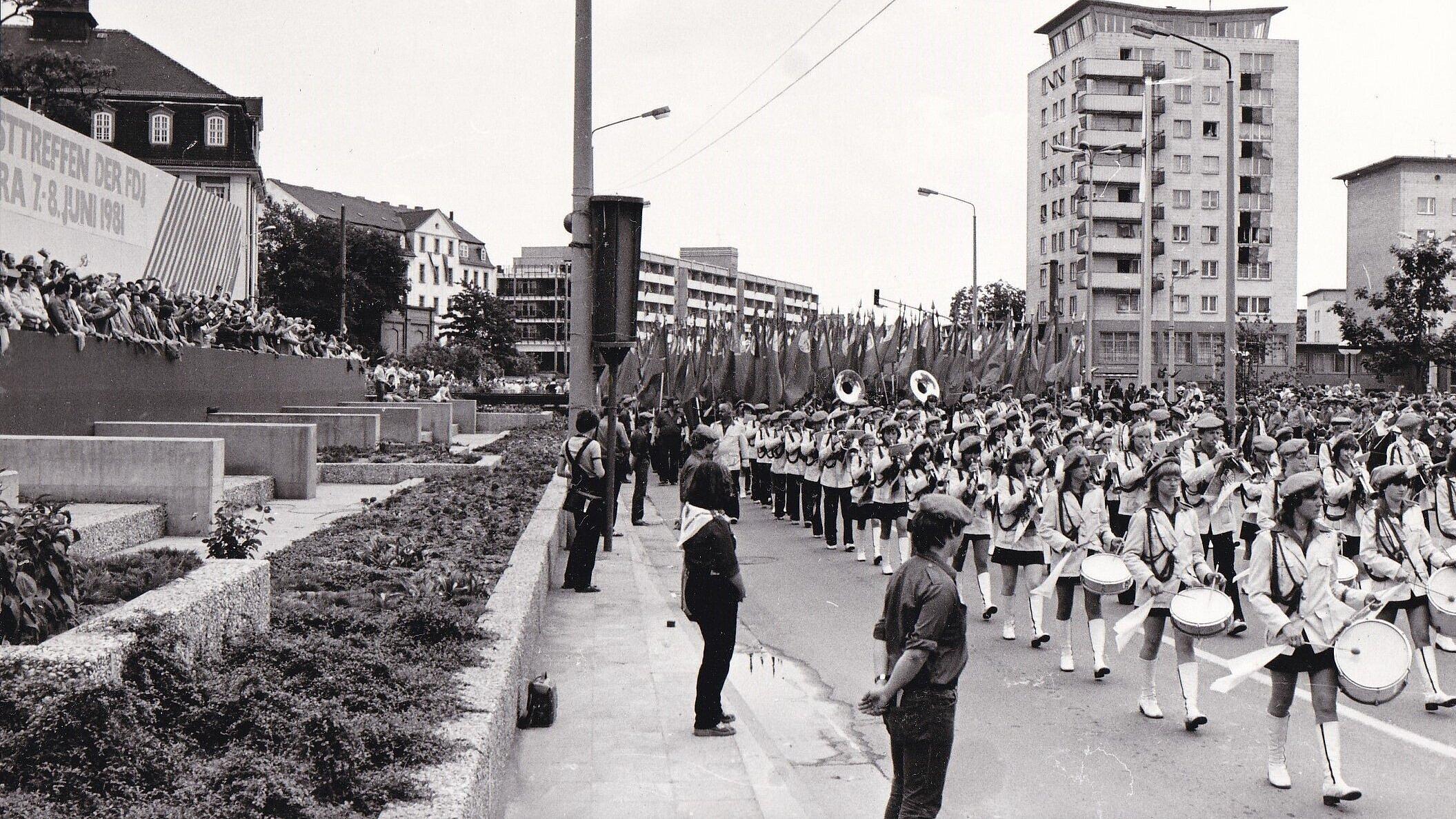 Pfingsttreffen der Jugend, 1981. © Stadt Gera / Stadtmuseum
