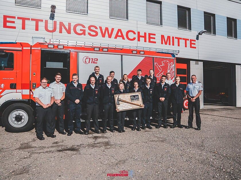 Feuerwehr Gera. © Amt für Brand- und Katastrophenschutz